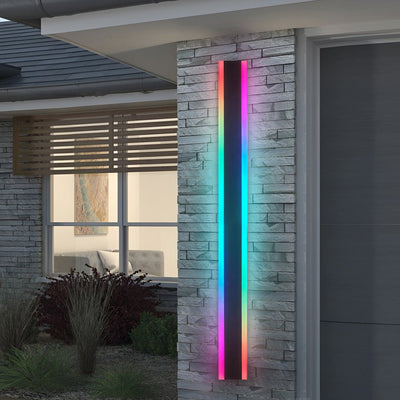 Frederick Linear RGB Modern Steel Outdoor Sconces