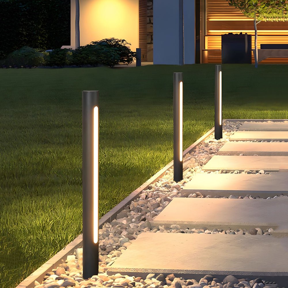 Tali LED Cylinder Aluminum Outdoor Pathway Light