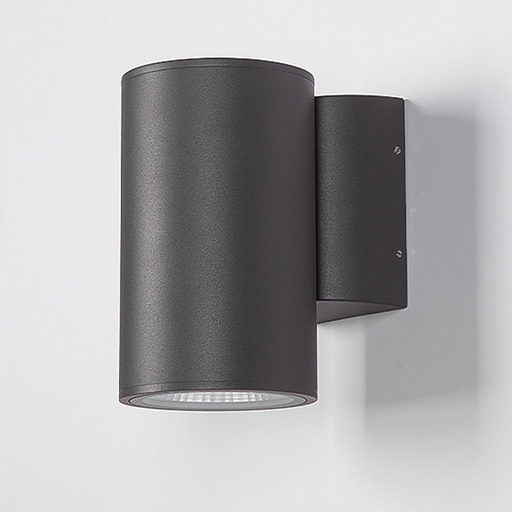 Gart Round LED Modern Aluminum Outdoor Wall Lights