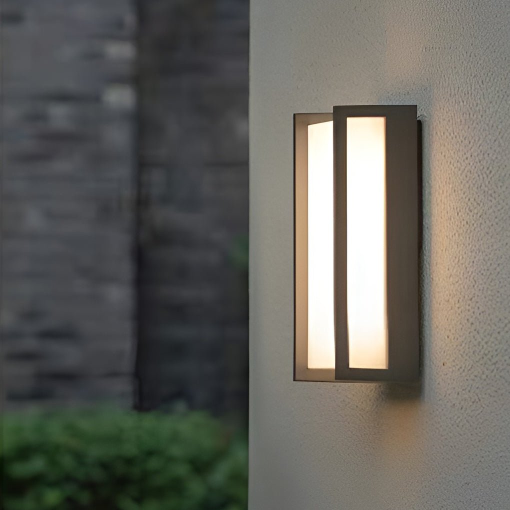 Kaylei Minimalist Sconce LED Aluminum Outdoor Wall Lamp