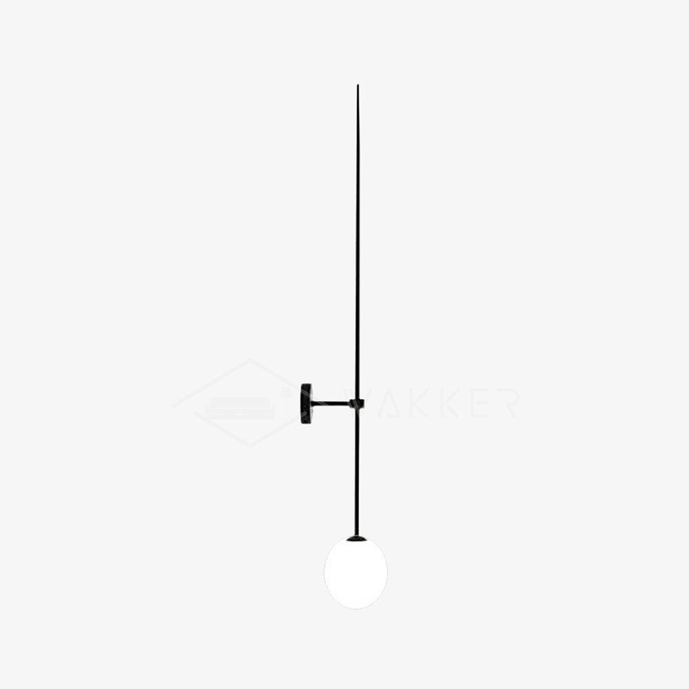 Veluelle Modern Minimalist Mobile Glass Wall Lamp