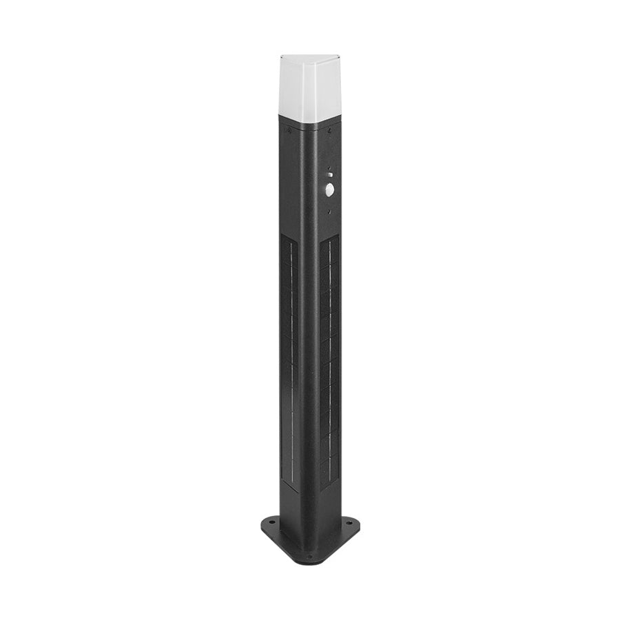 Seaan Sensor Torchiere Aluminum Outdoor Floor Lamp