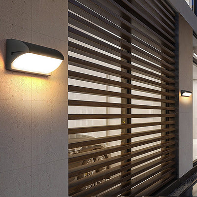 Nerit Modern Minimalist LED Aluminum Outdoor Wall Light
