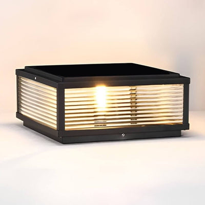 Handsome Modern Aluminum Pier Mount Pillar Light