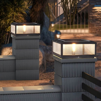 Handsome Modern Aluminum Pier Mount Pillar Light
