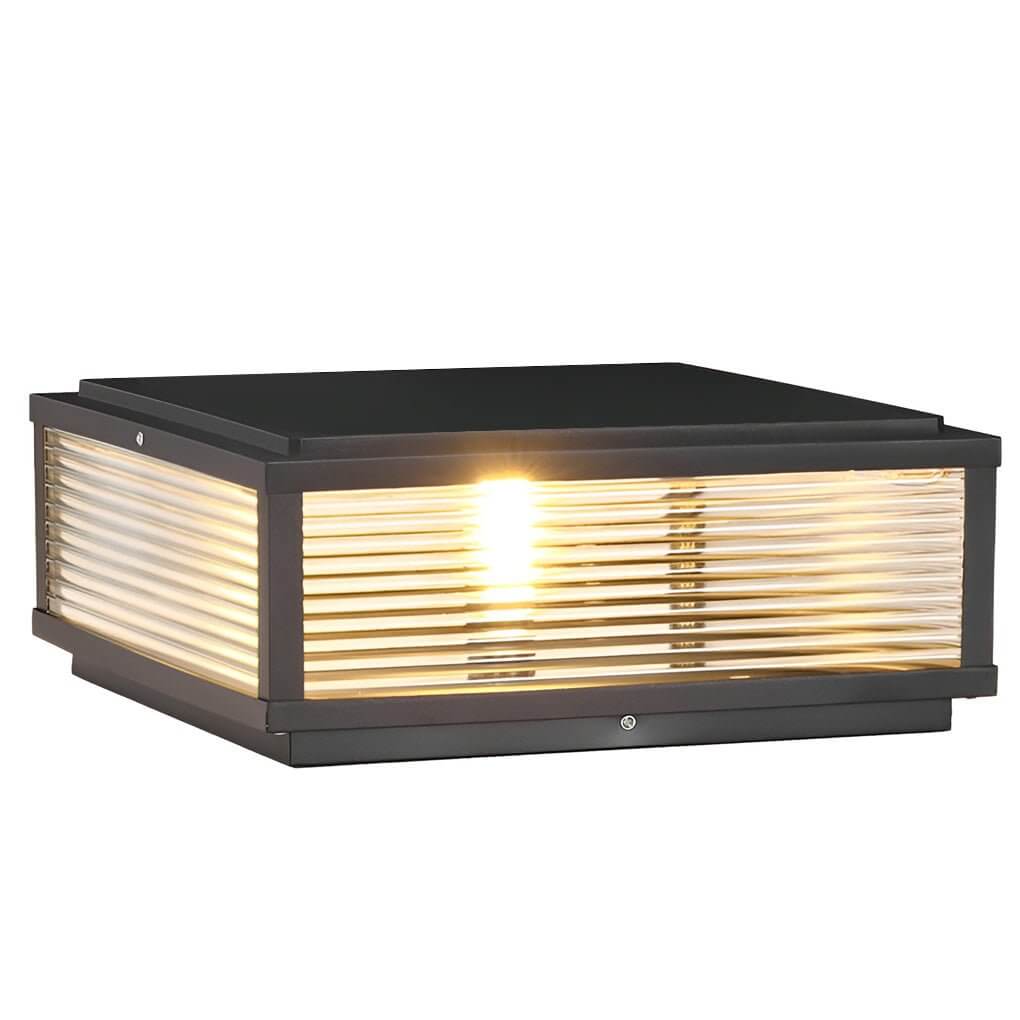 Handsome Modern Aluminum Pier Mount Pillar Light