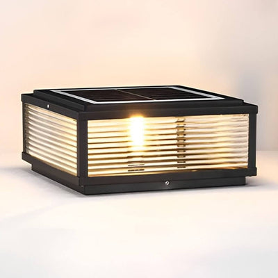 Handsome Modern Aluminum Pier Mount Pillar Light