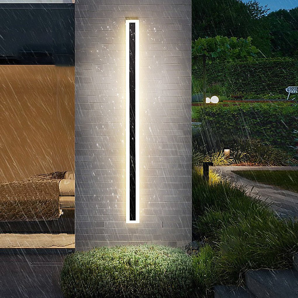 Conque Modern Iron Outdoor Sconce Wall Lamp Fixture