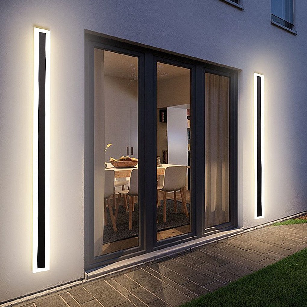 Conque Modern Iron Outdoor Sconce Wall Lamp Fixture