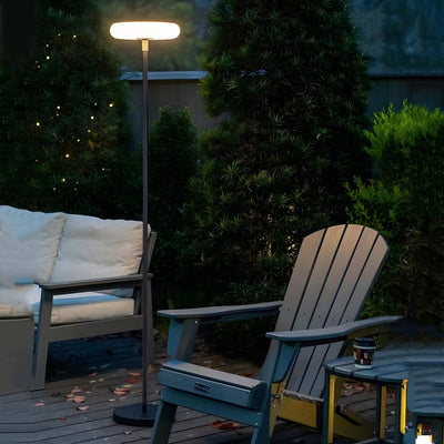 Erika Modern Post Standing Aluminum Outdoor Floor Lamp