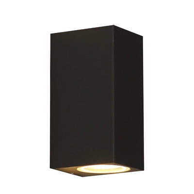 Leah Modern Square Design Aluminum Outdoor Wall Light