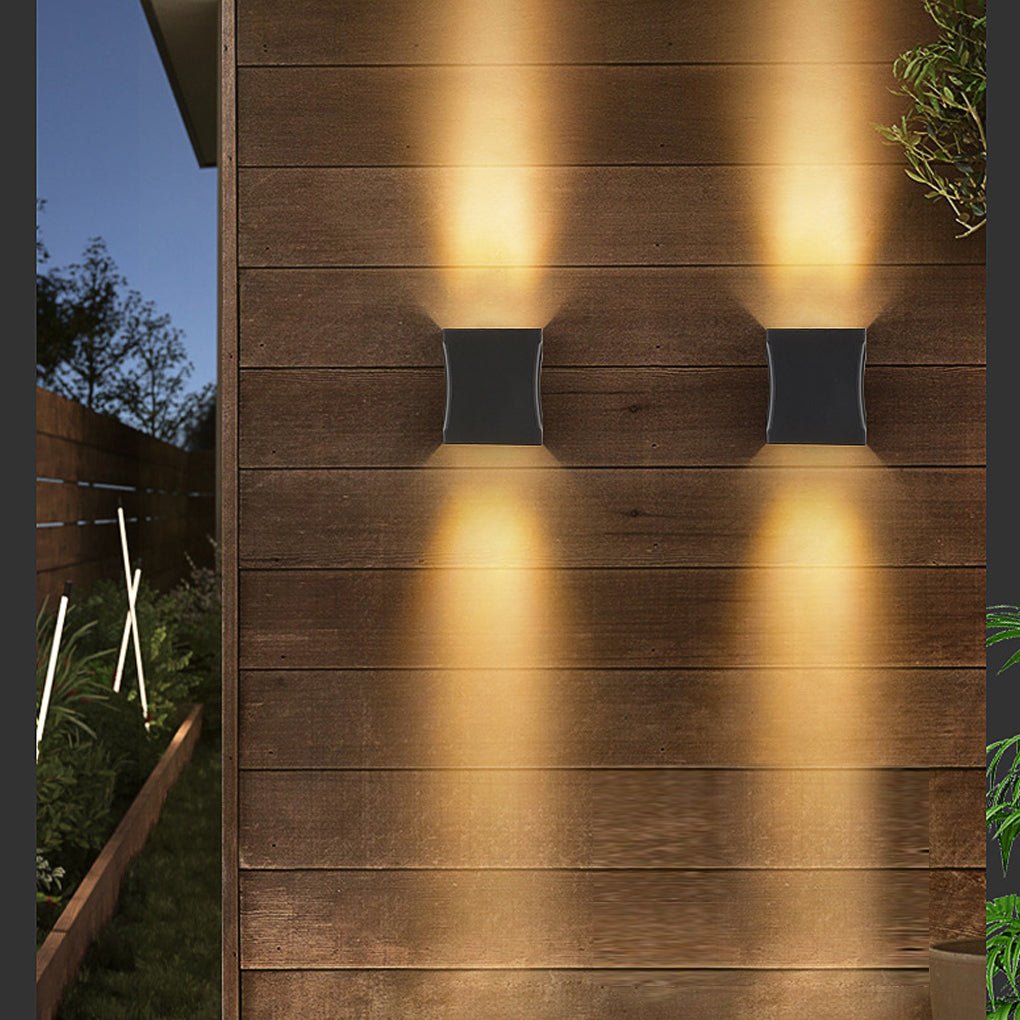 Lillin Classic Modern LED Aluminum Outdoor Wall Sconce