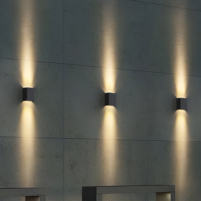 Lillin Classic Modern LED Aluminum Outdoor Wall Sconce
