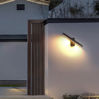 Garth LED Adjustable Storefront Aluminum Outdoor Wall Lights