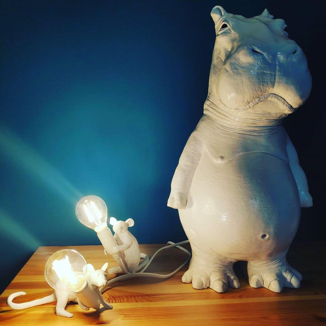 Kalinix Resin Whimsical Table Light