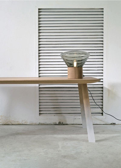 Sylirella Minimalist Wood Table Lamp