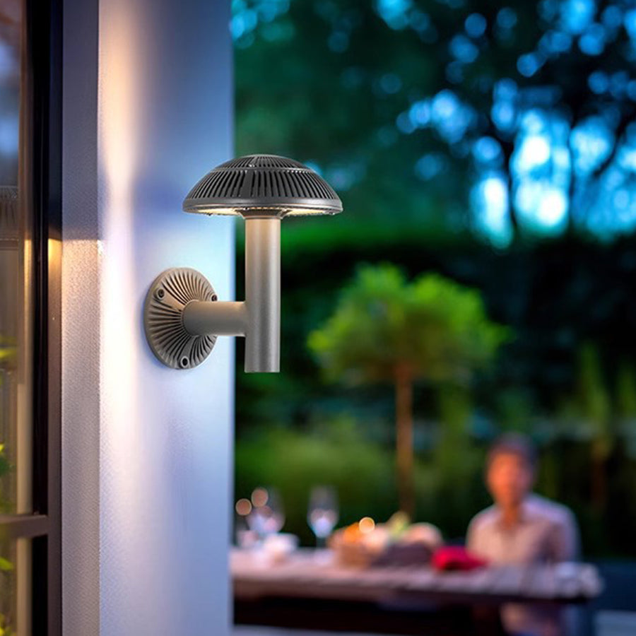 Hattien Mushroom Landscape Aluminum Outdoor Lights
