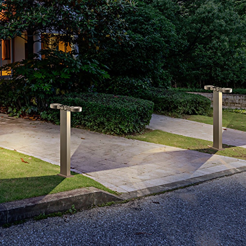Nourishing Nordic Minimalist Design Metal Outdoor Light