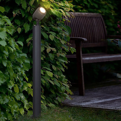 Luciana Nordic Minimalist LED Aluminum Outdoor Spotlight Post Light
