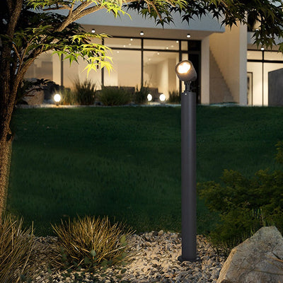 Luciana Nordic Minimalist LED Aluminum Outdoor Spotlight Post Light