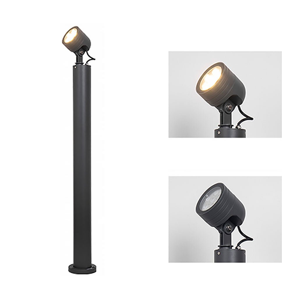 Luciana Nordic Minimalist LED Aluminum Outdoor Spotlight Post Light