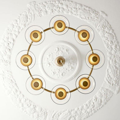 Aethera Circular Glass Chandelier