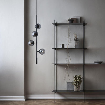 Erevia Brass & Glass Pendant Light