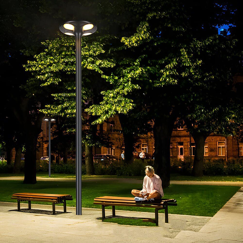 Brittan LED Classic Aluminum Outdoor Post Street Light