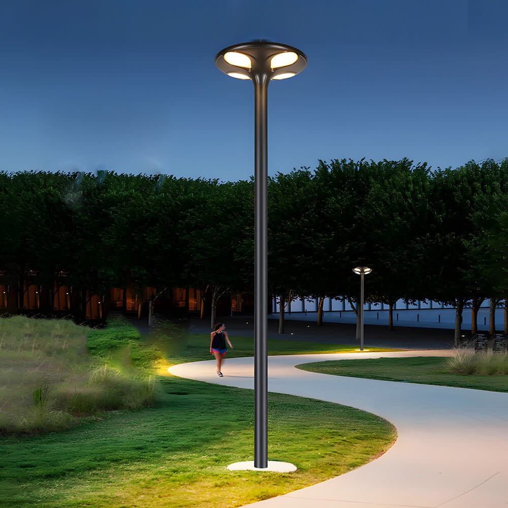 Brittan LED Classic Aluminum Outdoor Post Street Light