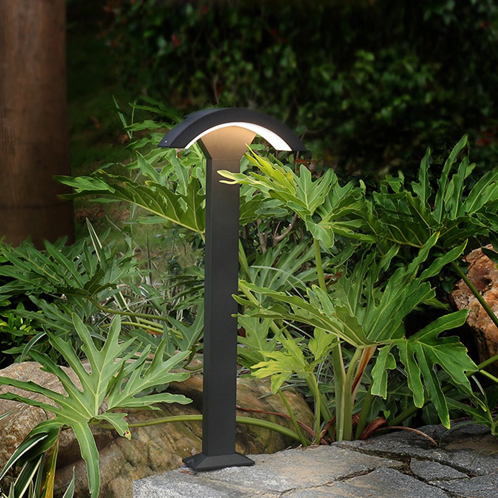 Ramon Fan-Shaped LED Aluminum Outdoor Lawn Light