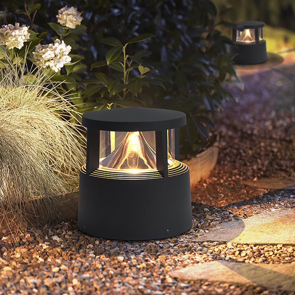 Logan Fence Landscape Aluminum Outdoor Lawn Post Light