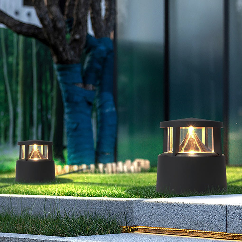 Logan Fence Landscape Aluminum Outdoor Lawn Post Light