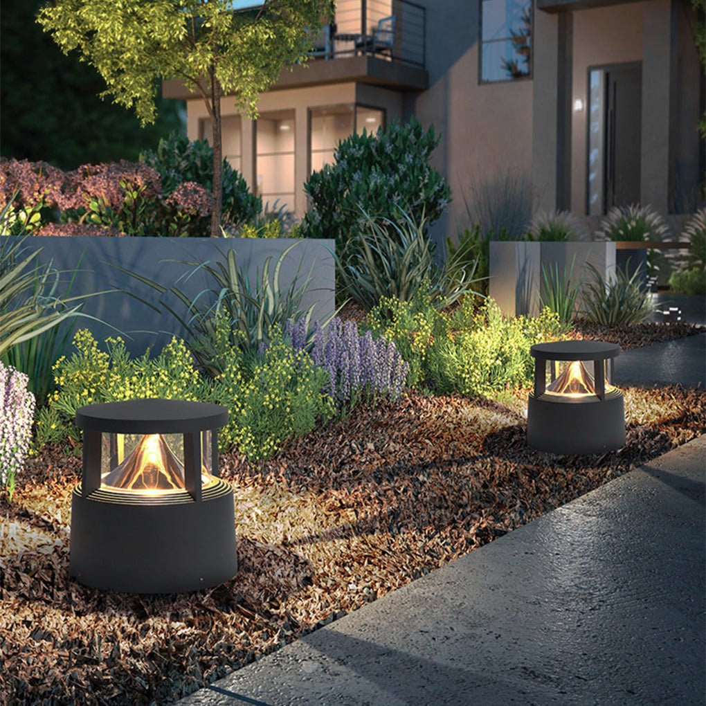 Logan Fence Landscape Aluminum Outdoor Lawn Post Light