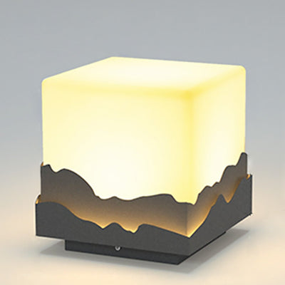Farmer Fence Post LED Peaks Landscape  Steel Outdoor Light