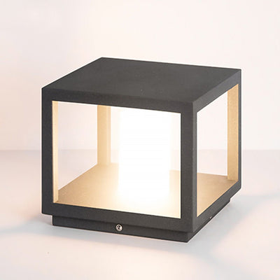 Des Decorative LED Solar Landscape Aluminum Outdoor Post Lights