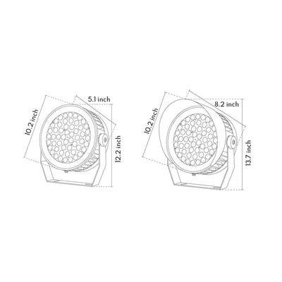 Evan LED Waterproof Aluminum Outdoor Spotlights