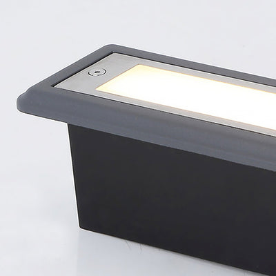 Many LED Embedded Aluminum Outdoor Steps Lights