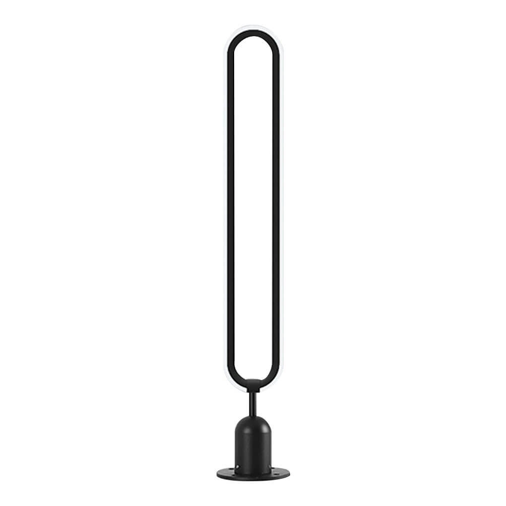 Interete Sleek Oval Ring LED Modern Aluminum Outdoor Lights