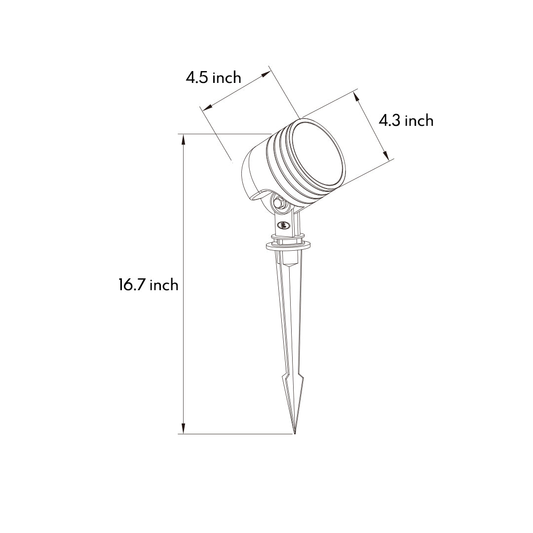 Douglas LED Stakes Modern Aluminum Outdoor Lights