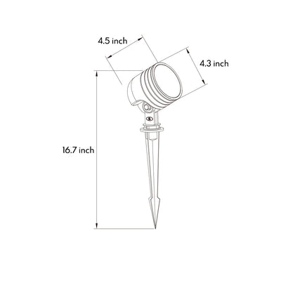 Douglas LED Stakes Modern Aluminum Outdoor Lights