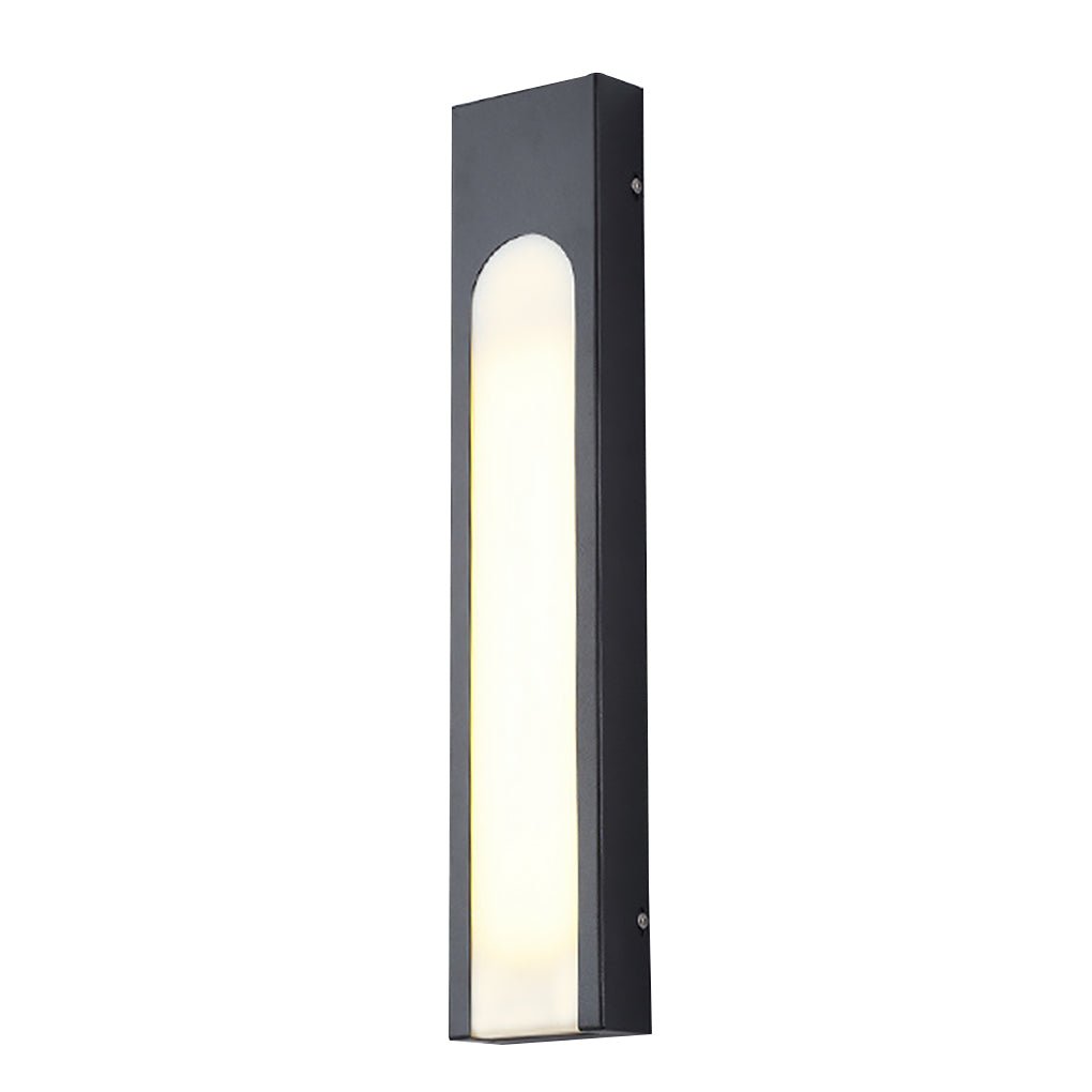 Marie Arched Trapezoid Modern Metal Outdoor Wall Lights