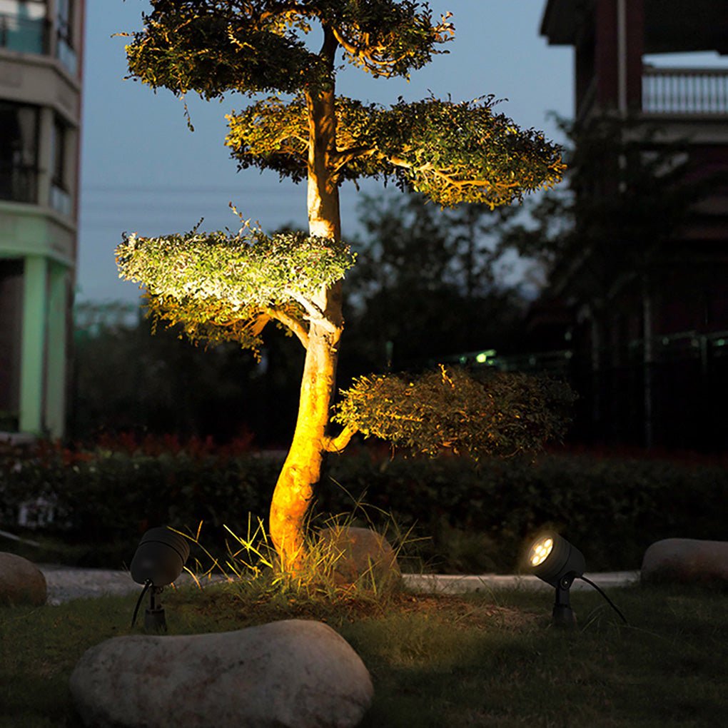 Wallace Landscape Aluminum Outdoor Spotlight Lawn Light