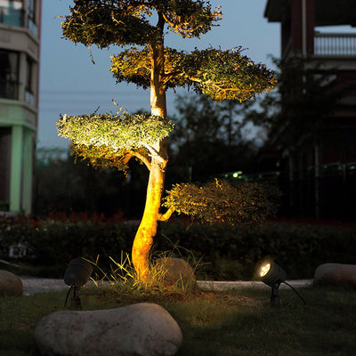 Wallace Landscape Aluminum Outdoor Spotlight Lawn Light