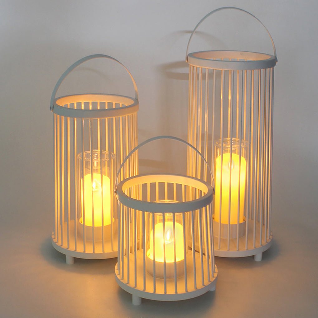 Victoria Portable Cage Landscape Steel Outdoor Light
