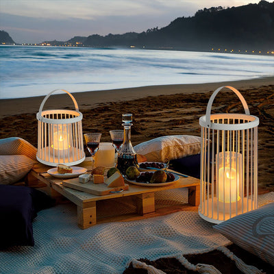 Victoria Portable Cage Landscape Steel Outdoor Light
