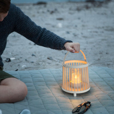 Victoria Portable Cage Landscape Steel Outdoor Light