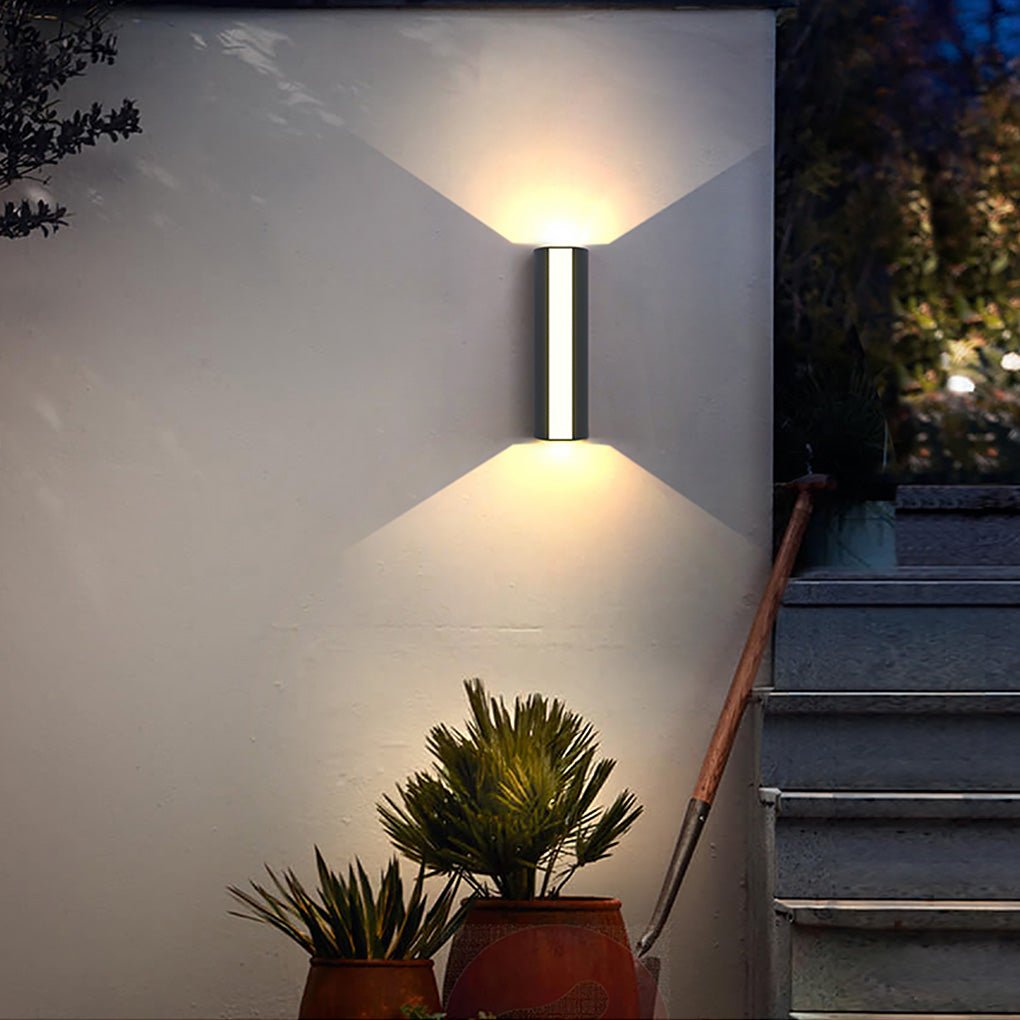 Georgia Courtyard Decorative Aluminum Outdoor Wall Lights