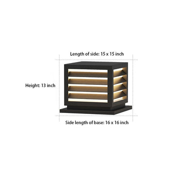 Ruprt LED Landscape Decorative PC Outdoor Post Lights