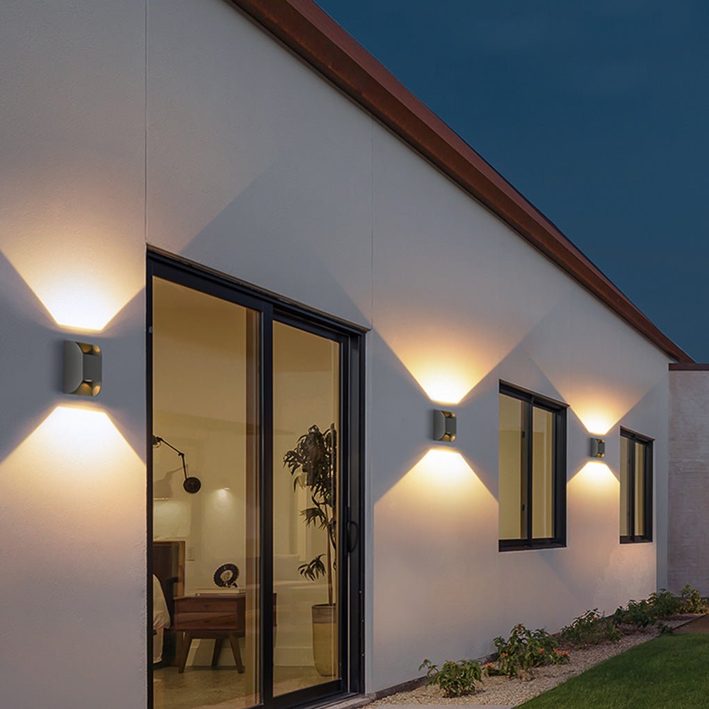 Geraldine LED Wall Mounted Aluminum Outdoor Wall Washer Lamp