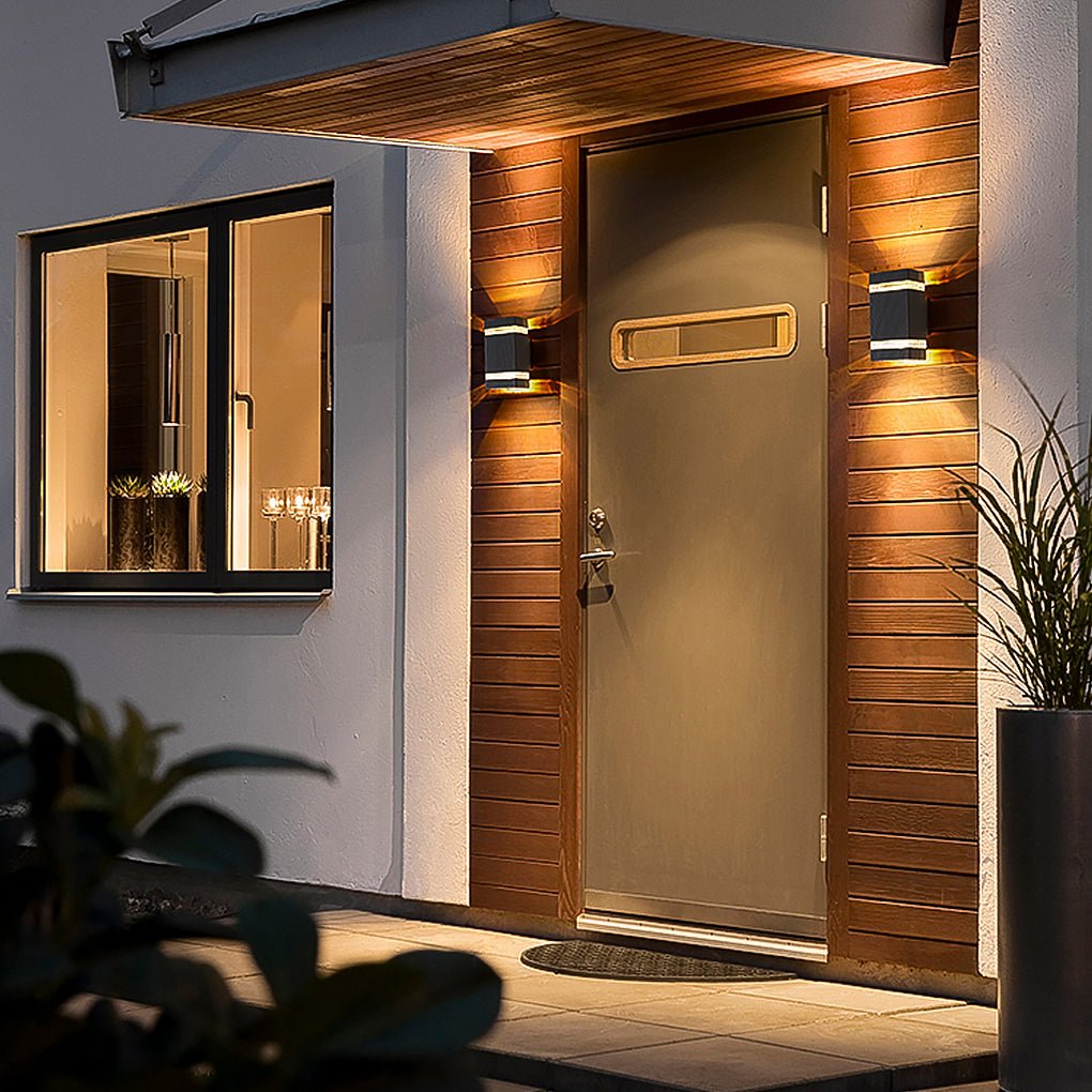 Rejoicing Square Round Modern Metal Wall Sconces